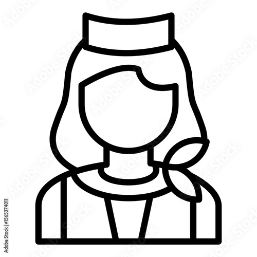 Flight Attendant Icon
