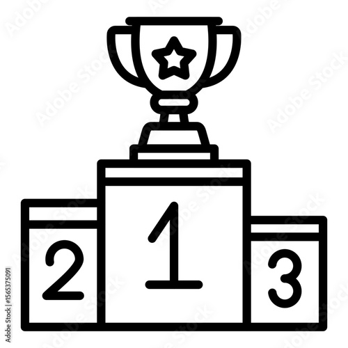 Winner Podium Icon