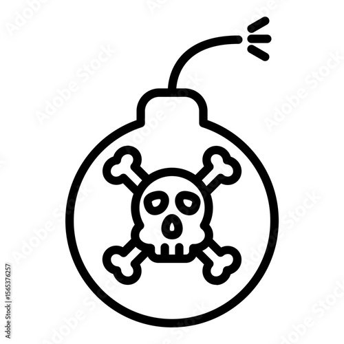 Pirate Bomb Icon