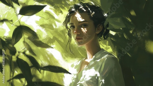Sun-Dappled Serenity