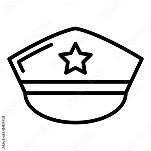 Police Hat Icon