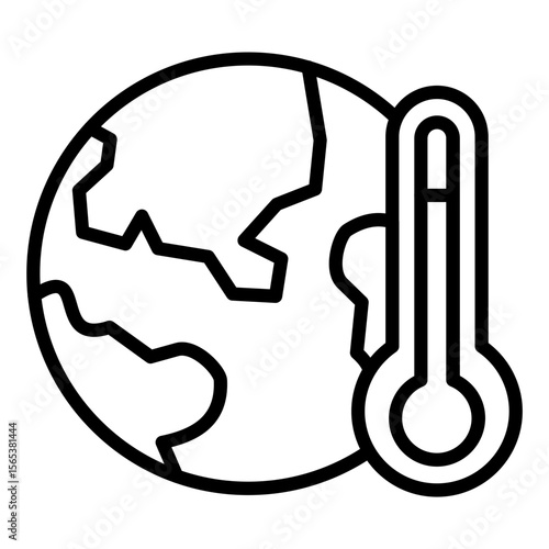 Global Warming Icon