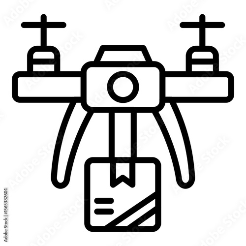 Drone Delivery Icon