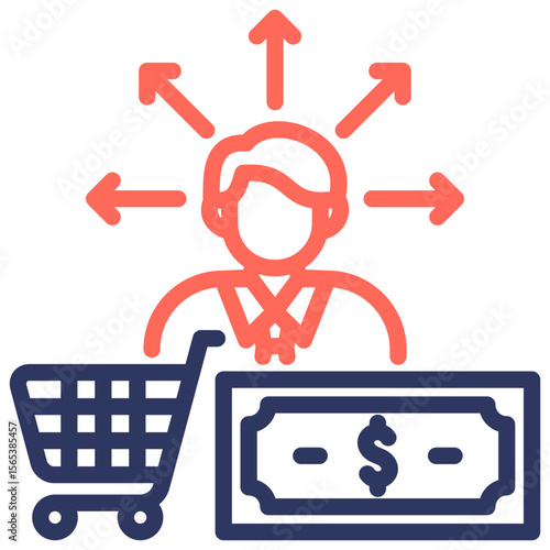 Customer Behavior Icon
