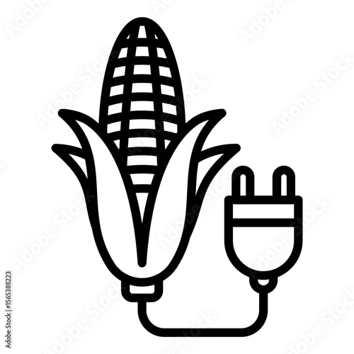 Corn Energy Icon