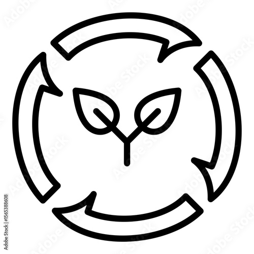 Sustainable Energy Icon