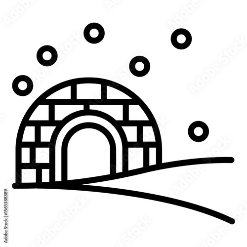 Igloo Landscape Icon