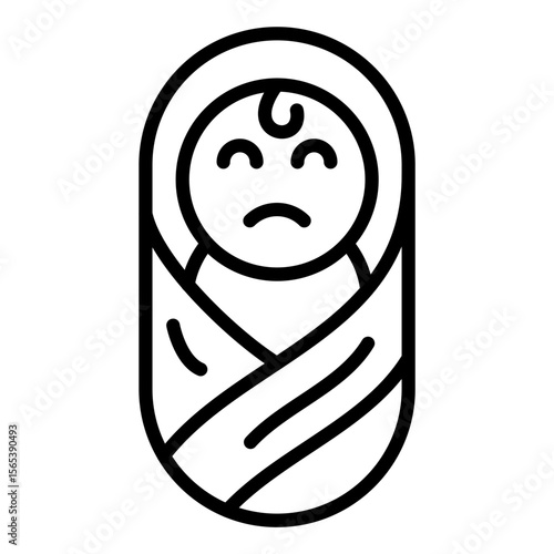 Newborn Baby Icon