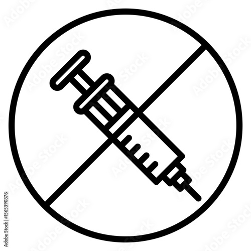 No Steroids Icon