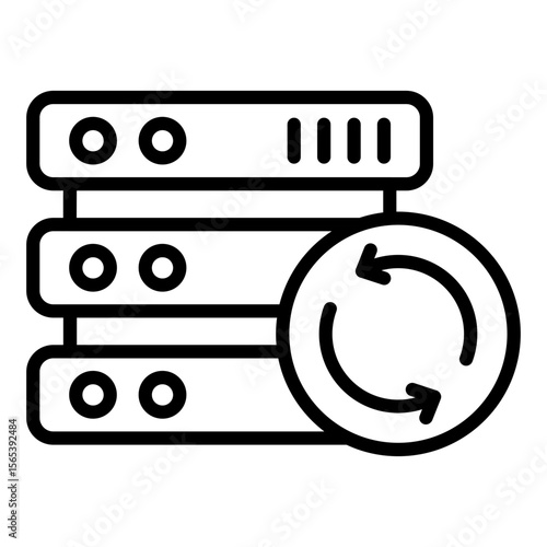 Data Synchronization Icon