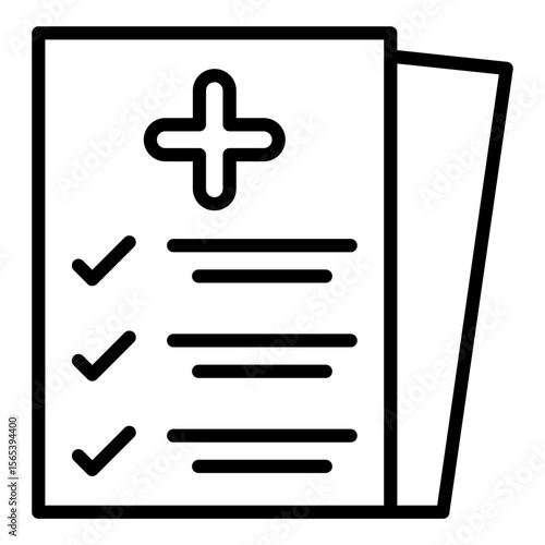 Medical Report Icon