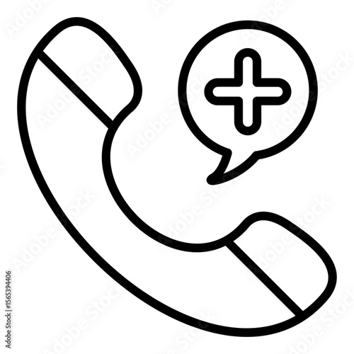 Medical Service on Call Icon