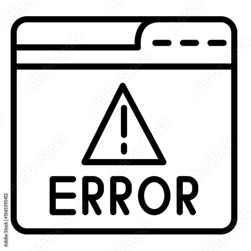 Website Error Icon