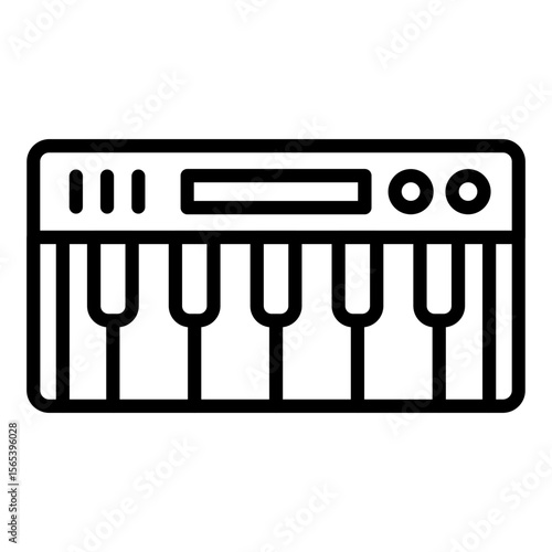 Piano keyboard Icon