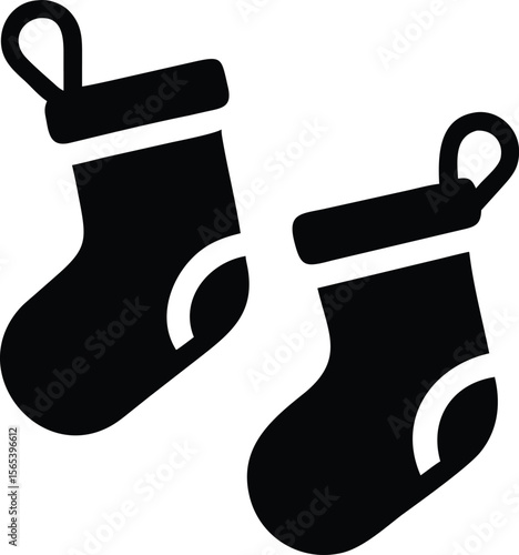 christmas stockings icon