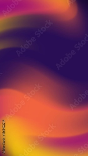 Blurry abstract design suitable for backgrounds, website banners, and modern graphic designs with purple, orange, and yellow hues. Vibrant and dynamic visual.
