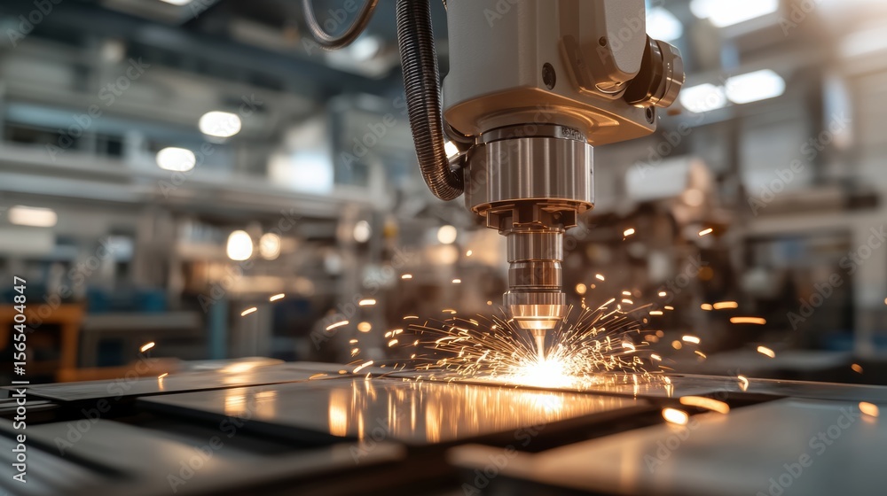 Detailed and sharp image of a metal welding process on ready for use in presentations, websites, and industrial training materials Detailed and sharp image of a metal welding process on ready for use in presentations, websites, and industrial training materials