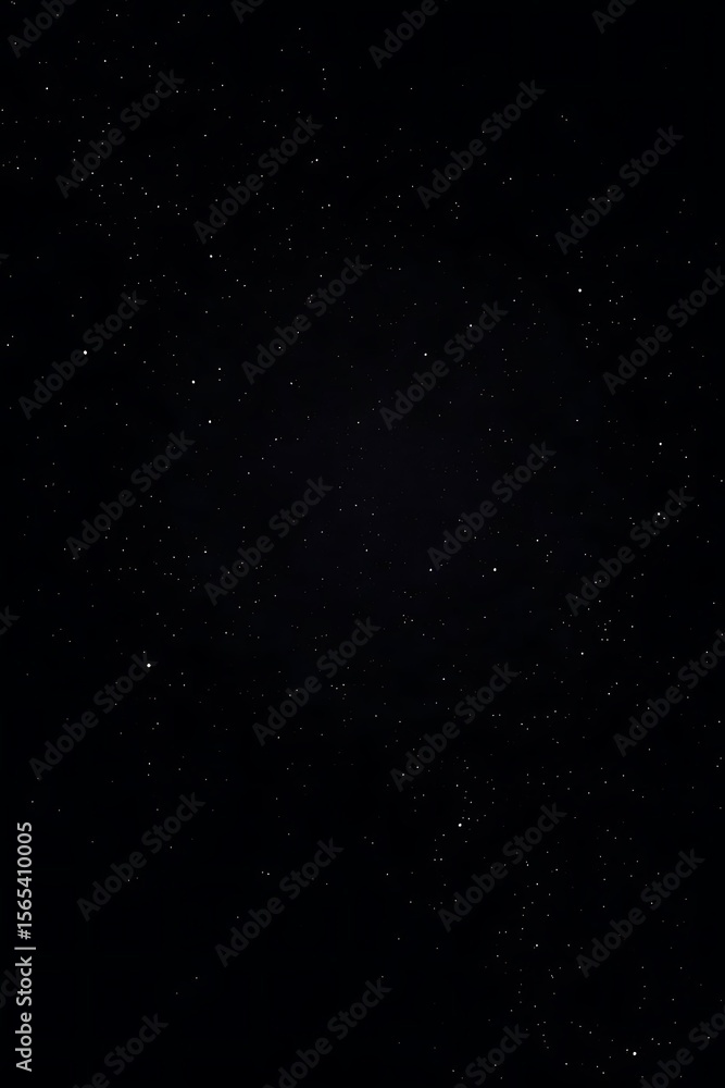 Fototapeta premium A Serene Night Sky Filled With Countless Sparkling Stars Twinkling