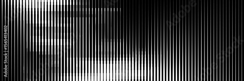 Line gradient background with stripe transition effect. Black vertical stripe pattern for print, cover, design template. Vector horizontal simple banner