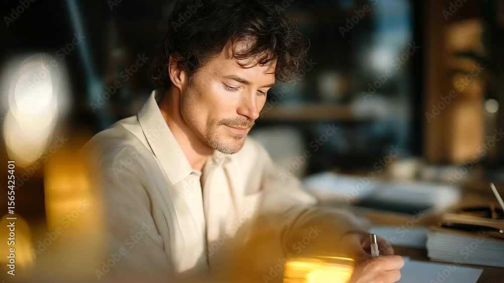 Ophthalmologist Prescribing Eye Drops in a Warm Office Setting Ophthalmologist Prescribing Eye Drops in a Warm Office Setting