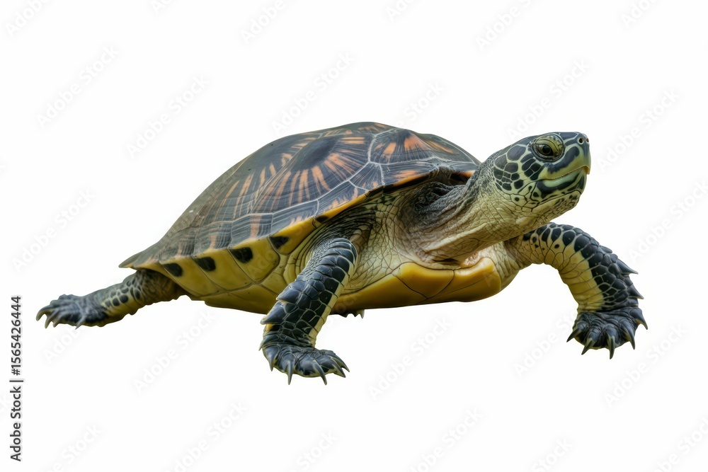 Turtle isolated on transparent or white background isolated, white background Turtle isolated on transparent or white background isolated, white background