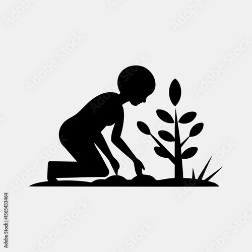 woman planting a tree_2