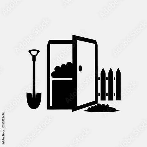 ecology, door, garden