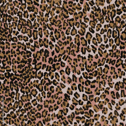 Leopard beautiful skin pattern design elegance seamless. Aminal skin pattern.