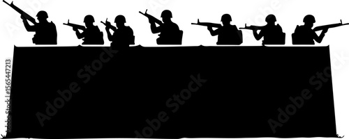 American soldiers, military, army, Vector Bundle