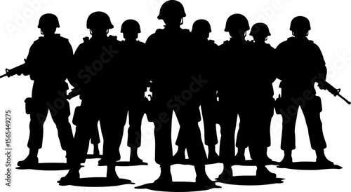 American soldiers, military, army, Vector Bundle