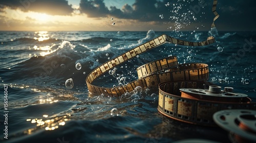 Wallpaper Mural old movies overboard, created by ia Torontodigital.ca