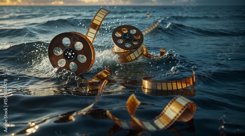 Wallpaper Mural old movies overboard, created by ia Torontodigital.ca