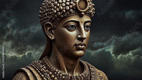 young Egyptian, raised by IA