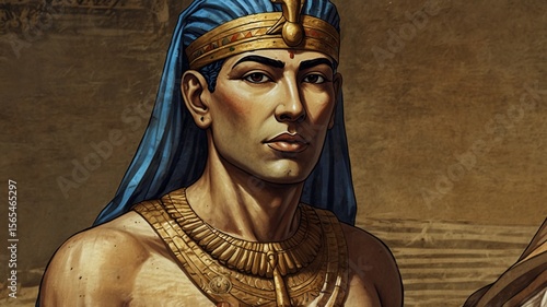 young Egyptian, raised by IA