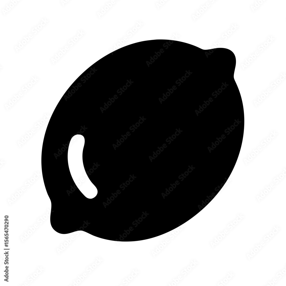 Fototapeta premium Lemon icon vector illustration
