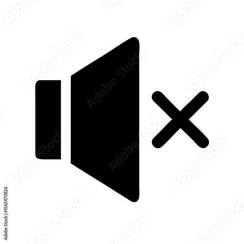 Sound off icon vector illustration