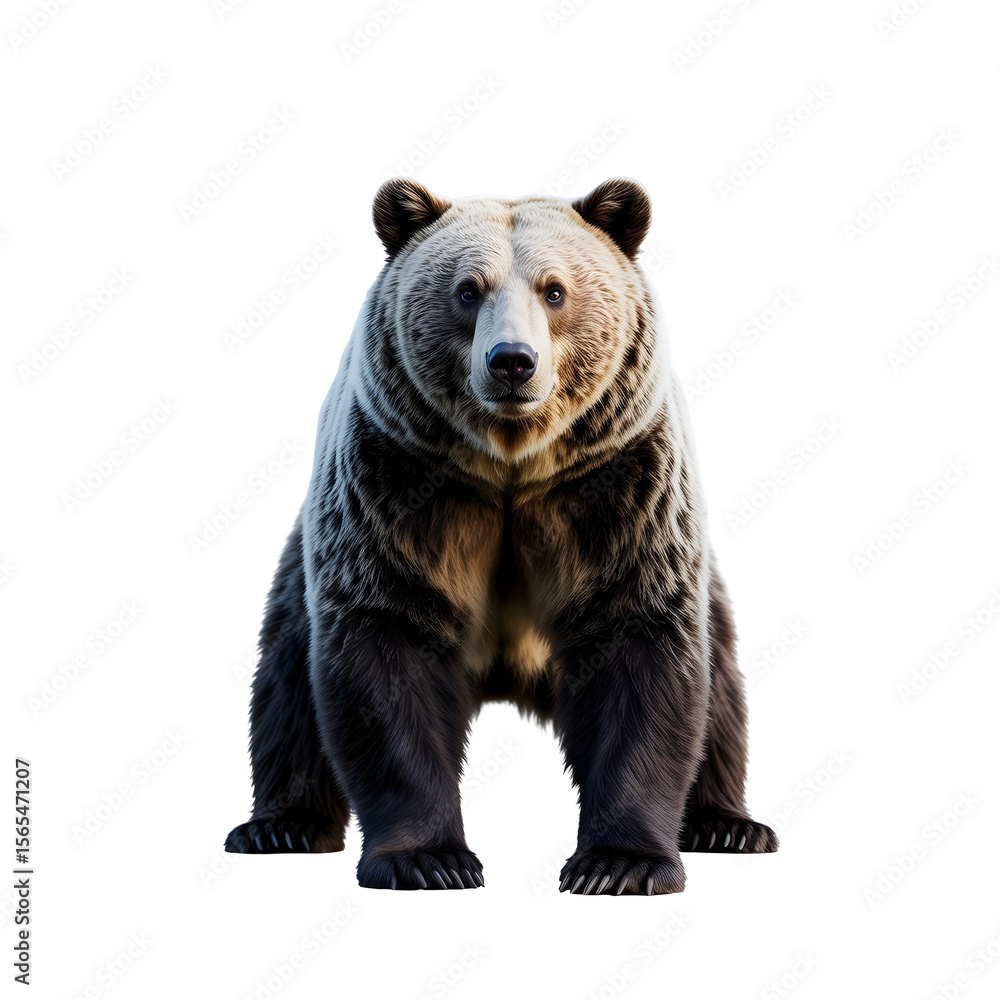 Fototapeta premium bear transparent background png