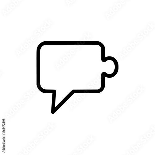 Conversation as connection or solving misunderstanding icon