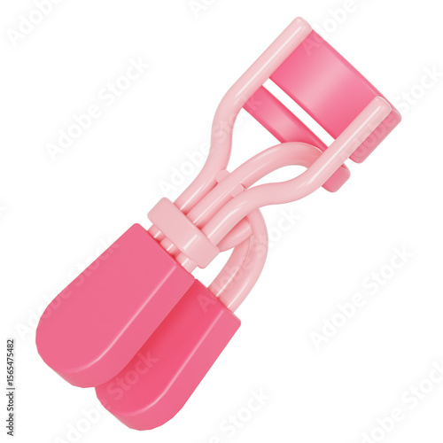 Fototapeta Eyelash curler 3D Illustration