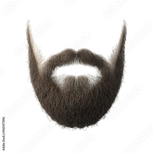 beard transparent background png