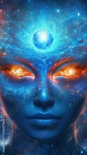 Wallpaper Mural Consciousness subjective domain: intellectual clarity, cognitive operation, neural process, focus system, sensory channel, personal aspect, emotional facet, psyche presence, individuality base, Torontodigital.ca