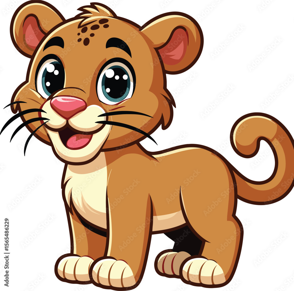 A Panther Vector clipart illustration A Panther Vector clipart illustration