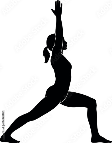 Yoga Poses Silhouette