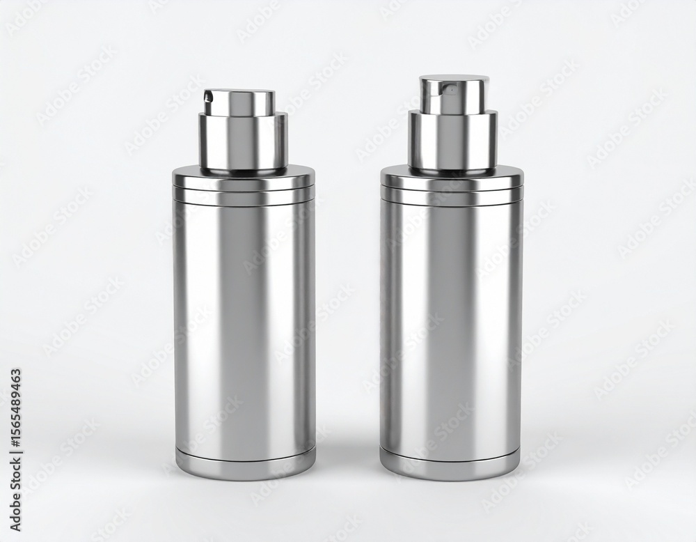 Naklejka premium bottle of water on white