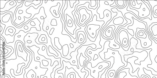 Abstract design with seamless pattern with lines topographic map. Sea map area space geometric strip grid line topo map. Abstract topographic contours map background. geographical map shades