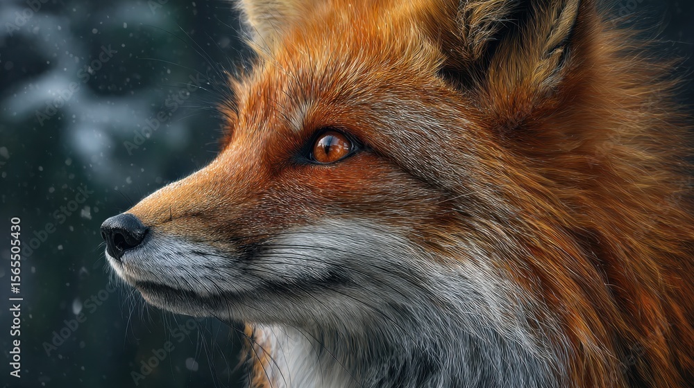Fototapeta premium image of a red fox