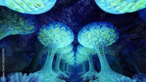 サイケデリック都市幻想｜音と幾何学が共鳴する電脳トランス・ループ4K