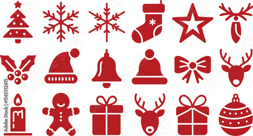 Nine Christmas Garland Designs with Stars Lights and Stockings