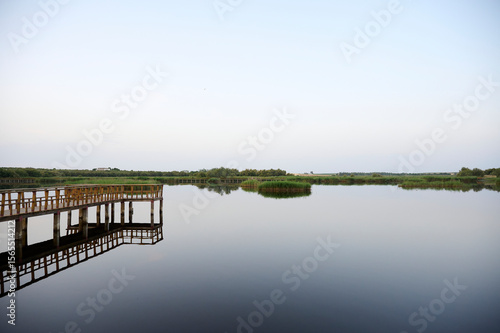 Wallpaper Mural Scenic landscape of Tablas de Daimiel National Park in Spain Torontodigital.ca