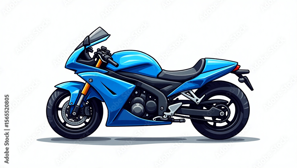 motorcycle isolated on white background motorcycle isolated on white background
